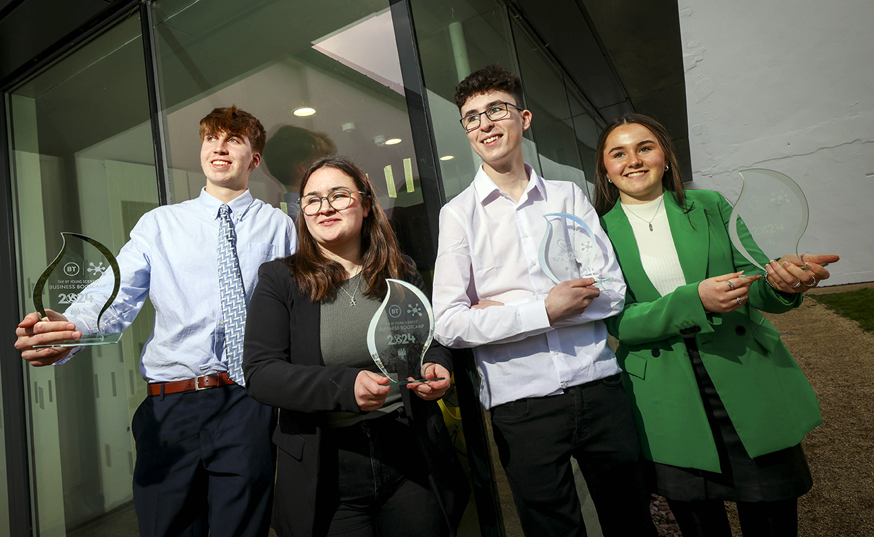 ‘ECO REROUTE’ ANNOUNCED AS WINNER OF BT YOUNG SCIENTIST BUSINESS BOOTCAMP